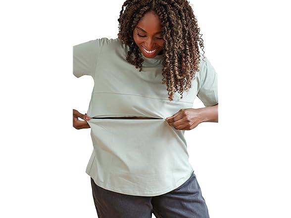 Movemama Nursing T-Shirt with Invisible