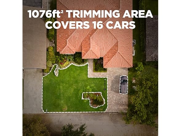 Litheli 2x20V 14" Brushless Cordless String Trimmer