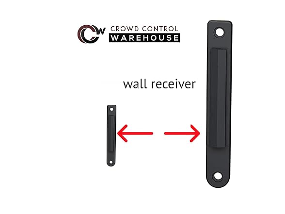 Warehouse WMB-120 Wall Belt Barrier