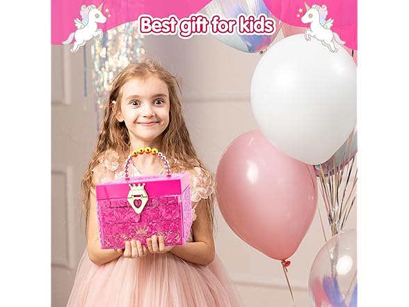 PLOOHT Kids Makeup Set for Girls