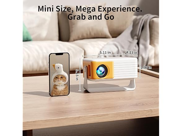 Yoton Y3 Mini Projector Ultra-Compact