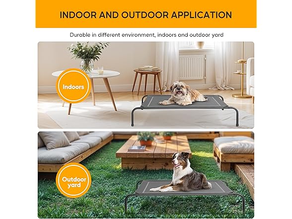 HealSmart Cooling Elevated Dog Bed