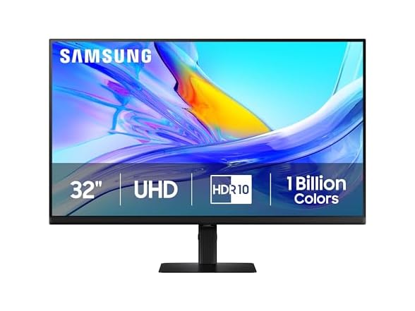 Samsung 32" UHD Monitor | LS32D800UBNXGO