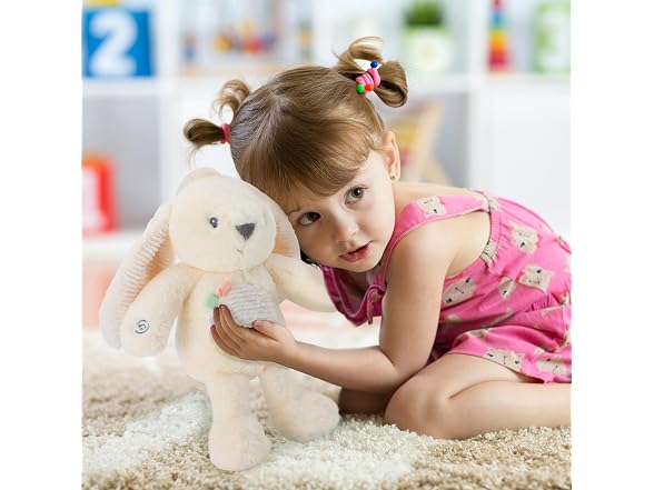 Linzy 10" Bunny Stroller Toy