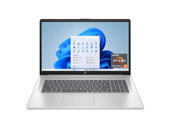 HP 17.3" HD+ Display AMD Ryzen 5 7520U Laptop