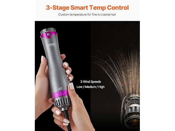 Hair Air Styler and Dryer Brush