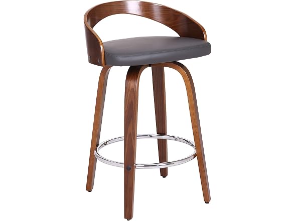Armen Living Sonia 26" Counter Height Swivel Stool 2Pk - Gallery 6
