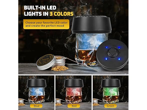 Electric Whiskey Smoker Kit