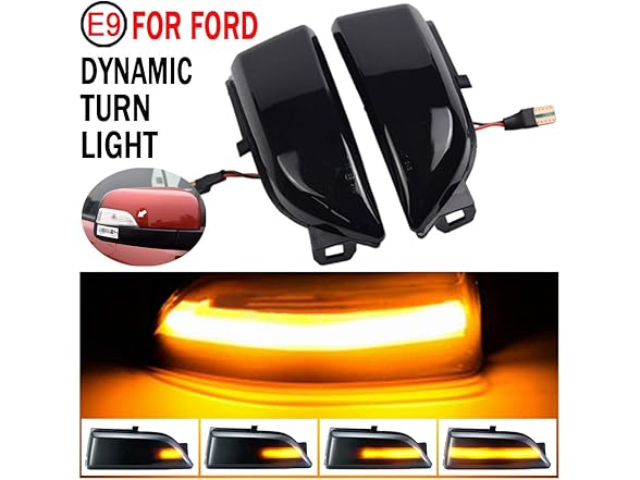 Dynamic Turn Signal LED Side Mirror
