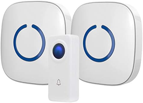 3 Pack Wireless Doorbell & Chime Kit