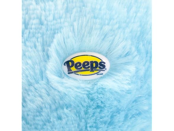 15" Green Shaggy Bunny Peeps Plush