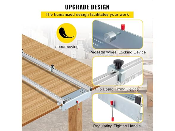 Router Sled, 60 inches / 152.4cm Width, Slab