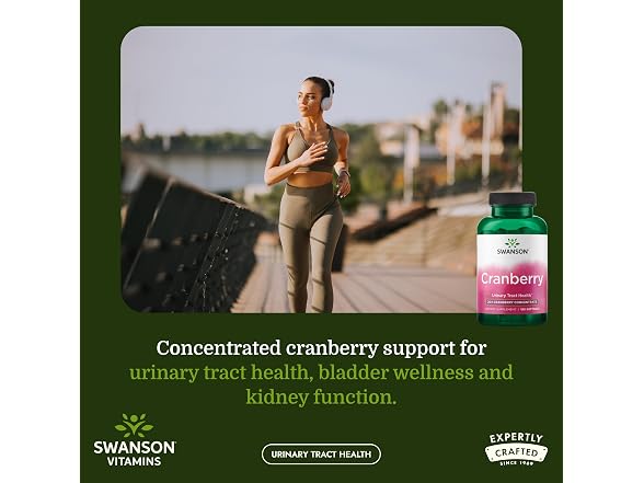 Swanson Cranberry 20:1 180 Softgels