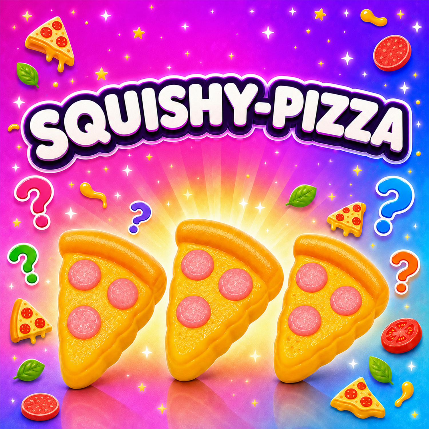 Twilight Squishy Sensory Toys Pizza - Gallery 9