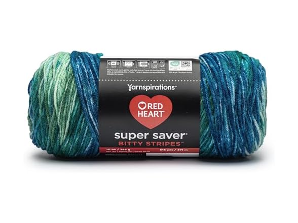 Super Saver Bitty Stripes Yarn