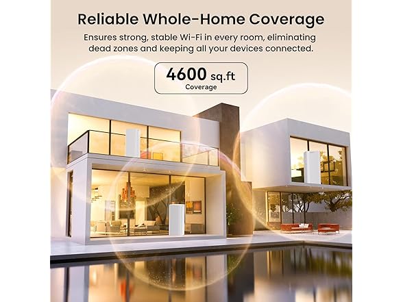 Tenda Wi-Fi 7 Mesh System BE3600 (2-Pack)