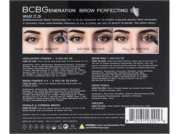 Brow Perfecting Set 6 pcs