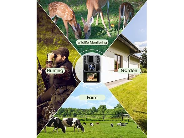 FKPCAM 4K 64MP Solar Trail Camera