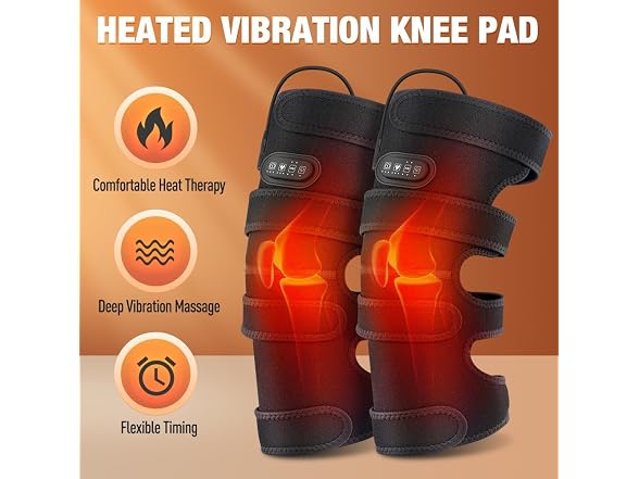 WoloyHeatie Knee Massager with Heat