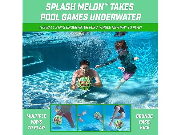 GoSports Splash Melon Pool Ball Party Toy
