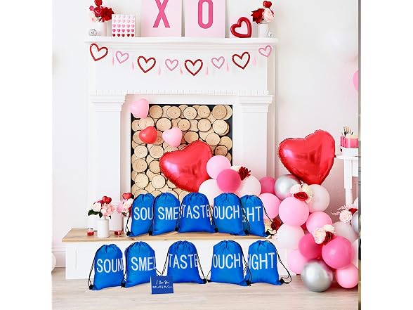 Bafeil 5 Senses Gift Bags 10pc Blue
