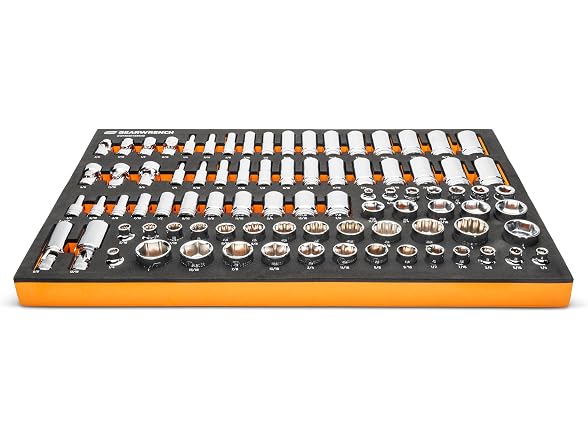 GEARWRENCH 85 Piece 3/8” Drive Master SAE Socket Set