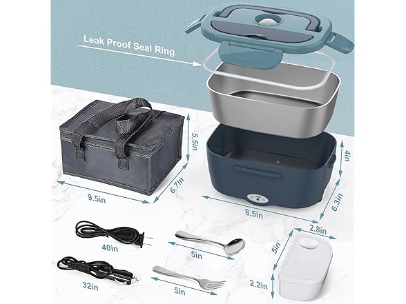 WisaKey Electric Lunch Box