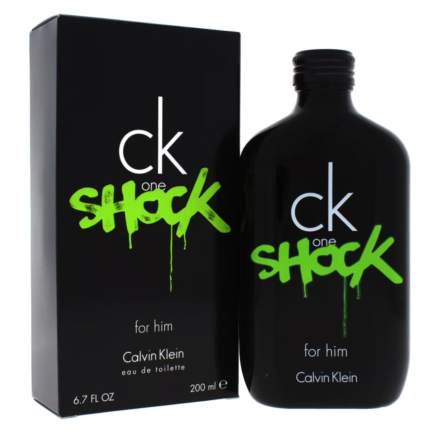 Ck One Shock Men Calvin Klein EDT Spray 6.7 oz. - Gallery 2