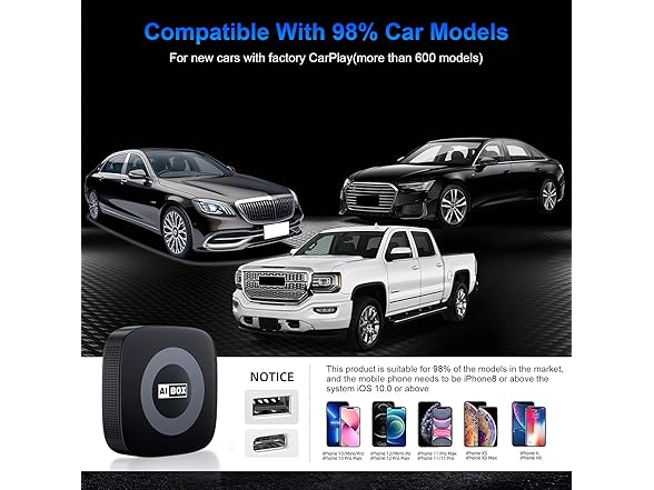 WhyBox Ai Box Wireless Carplay Adapter