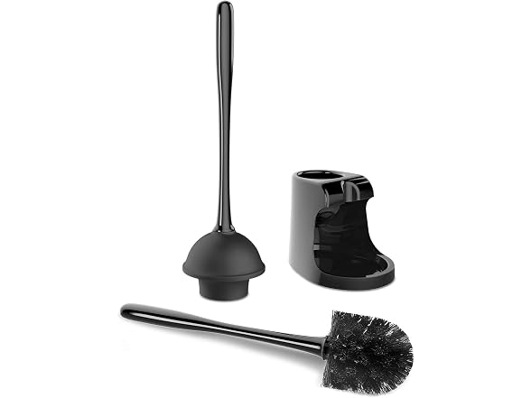 MR.SIGA Toilet Plunger and Bowl Brush Combo