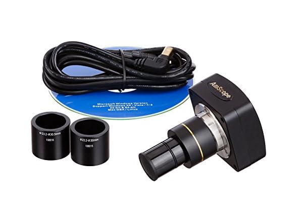 AmScope MU800 NEW 8 MP Microscope Camera