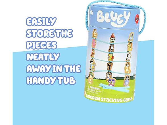 Bluey Stacking Game