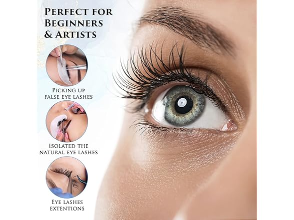 TrendGenics Eyelash Extensions Tweezers