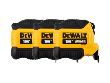 $29.99, Was $45, 33% Off! 3 PACK Dewalt DWHT38116S 16ft x 1-1/8 in. Tape Measure dealfomo
