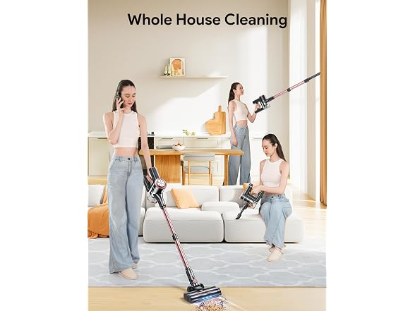 Fugacal 6-in-1 Cordless Stick Vacuum
