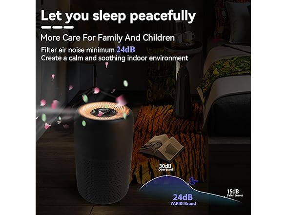 YARIKI Air Purifiers for Bedroom