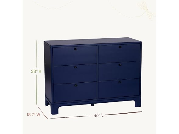 Little Seeds Posey 6-Drawer Dresser