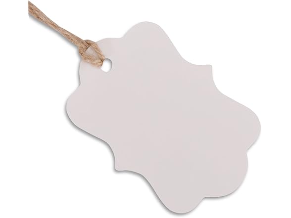 LOOMY 200 PCS Gift Tags with Pre Cut