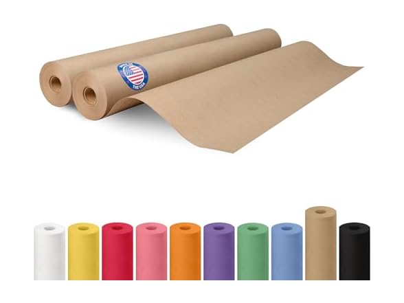 IDL Packaging Brown Kraft Paper Roll 24" x 2160"