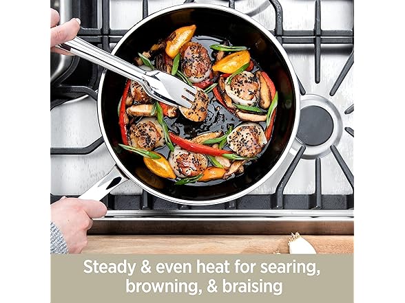 All-Clad FusionTec Ceramic Soup Pot 4 Quart 