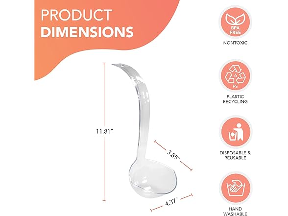 Party Essentials Plastic Punch Set