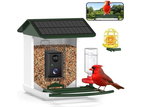 BROAIMX Bird Feeder with Camera