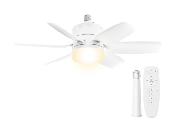 Ceiling Fan with Lights and Remote Control