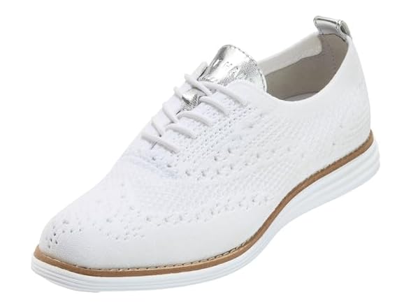 Cole Haan womens Stitchlite Wingtip Shoes,, 8 (Open Box)