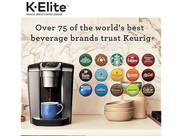 Keurig K-Elite Single Serve K-Cup Pod Coffee Maker
