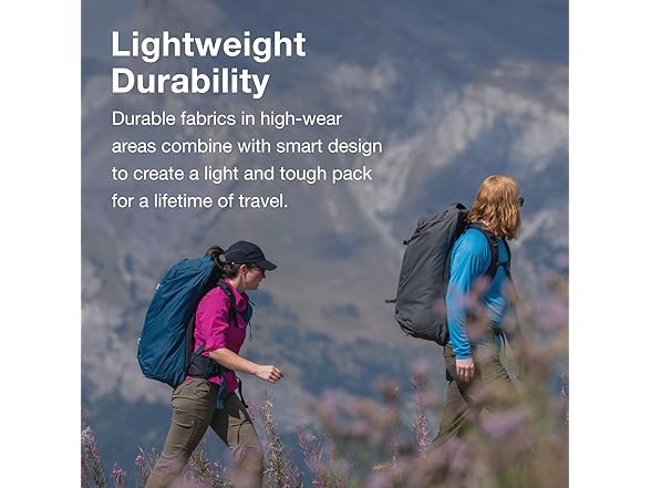 Osprey Farpoint 55L Men's Travel Backpack, Tunnel Vision Gre (Open Box)