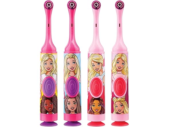 GUM Barbie Electric Toothbrush (4pk)