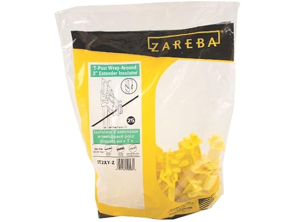 Zareba Insulator T-Post Extended 2IN IT2