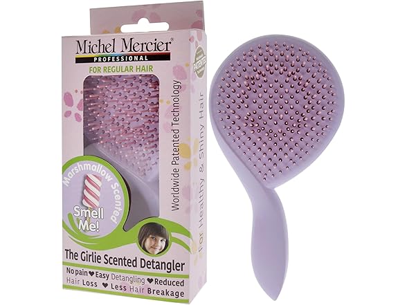 Michel Mercier The Girlie Scented Detangler Brush