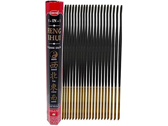 HEM Feng Shui 5-In-1 - 20 Stick Hex Tube